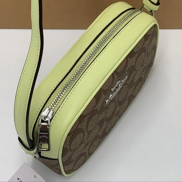 Coach Mini Jamie Camera Bag In Signature Canvas
SV/Khaki/Pale Lime
NWT - Picture 7 of 16